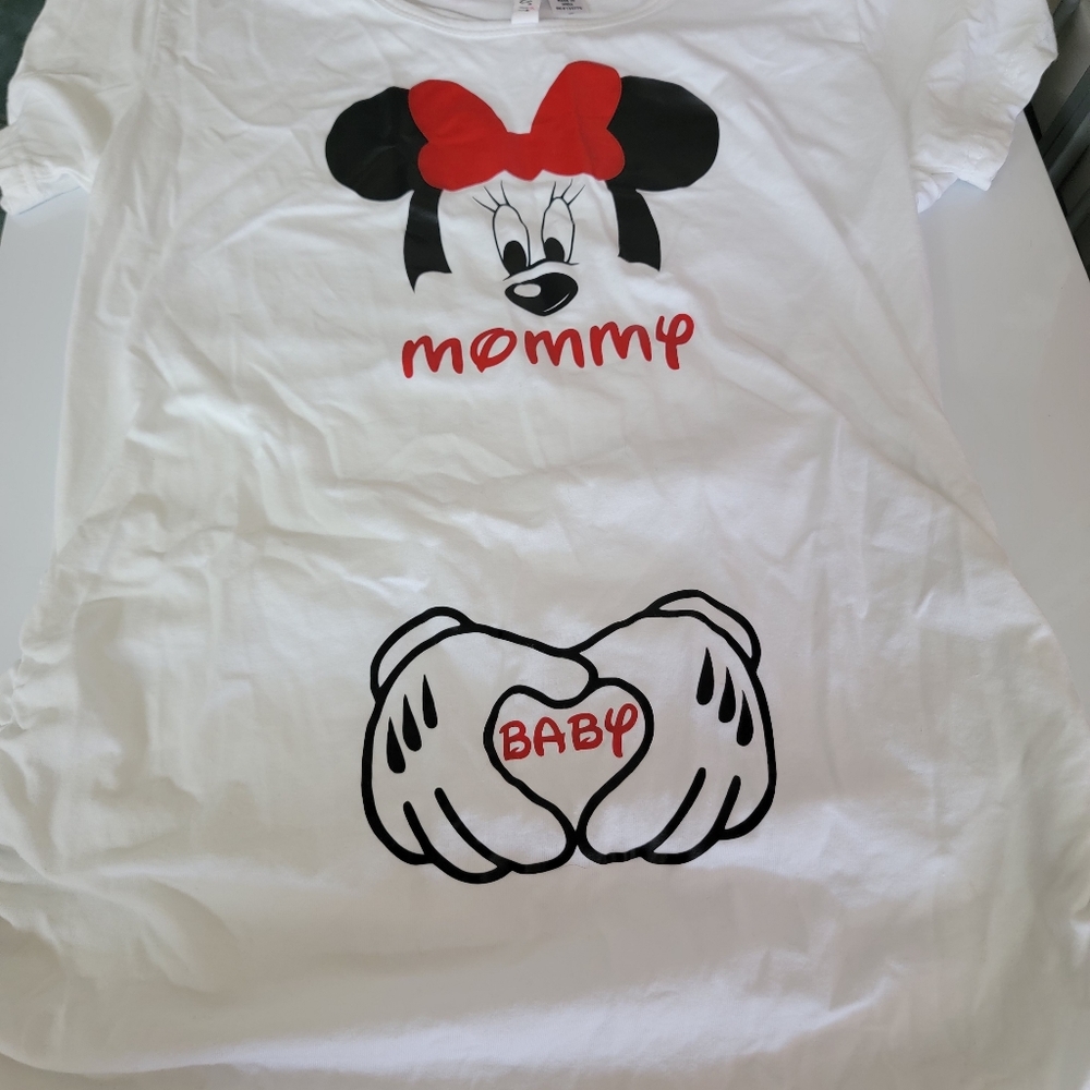 Minnie and baby shirt